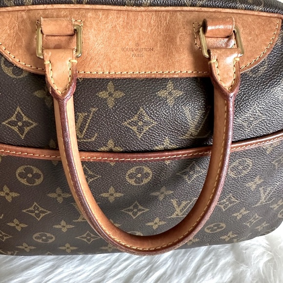 Louis Vuitton Brown Monogram Satchel - Picture 12 of 16